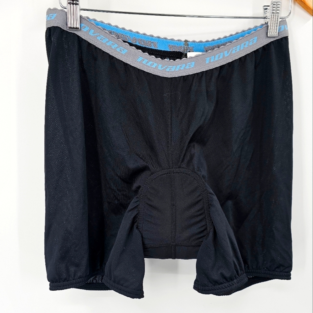 Novara Black Padded Woman Bike Boxers NWT Size XL